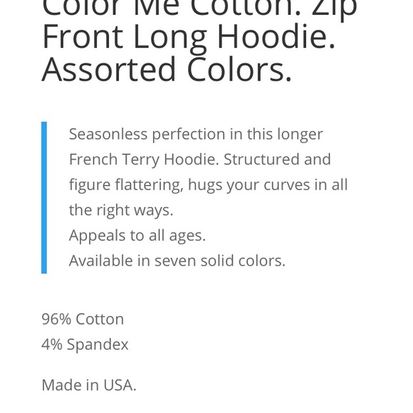 CMC, Long front zip hoodie, black, XS - Picture 9 of 10